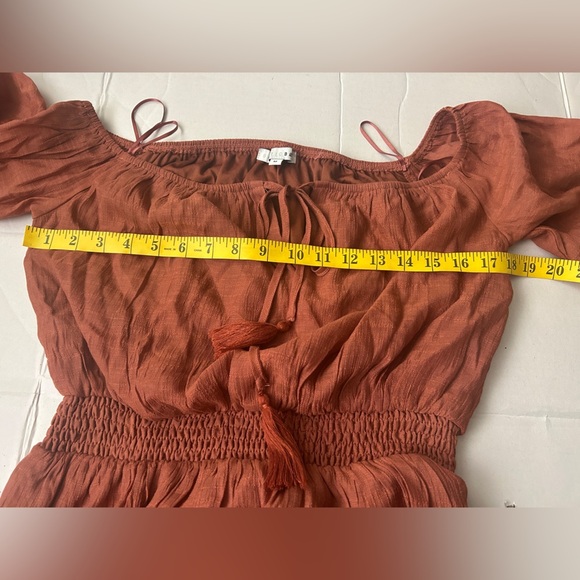 Baltic Born Women’s Magnolia Off Shoulder Mini Dress Size Medium - Picture 6 of 7